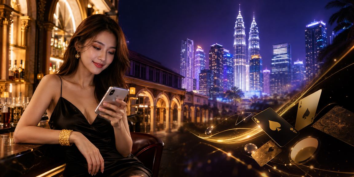 Pemain Malaysia bermain poker dan Teen Patti dalam talian di Kuala Lumpur